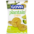 Goya Goya Plantain Chips Lime 5 oz., PK12 4903